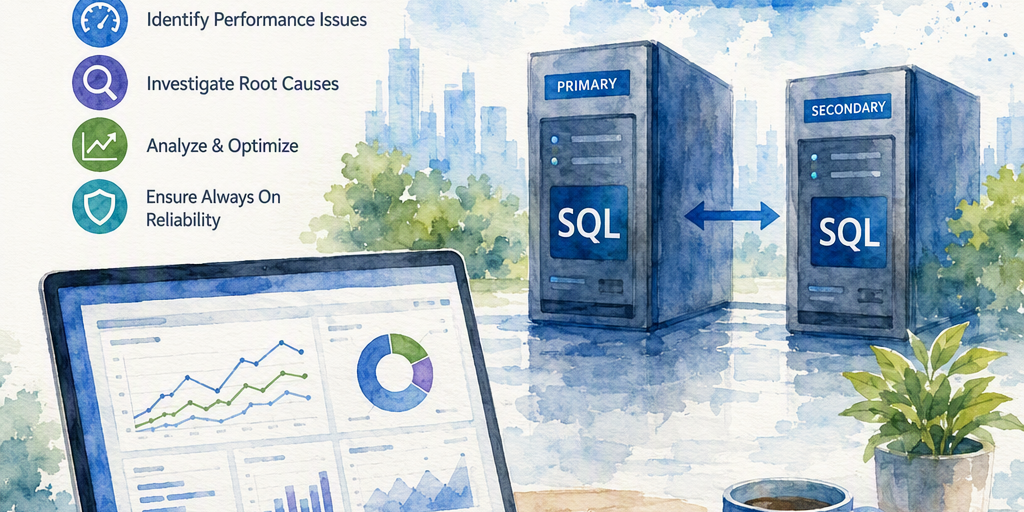 Illustration for Azure SQL VM Performance Workbook
