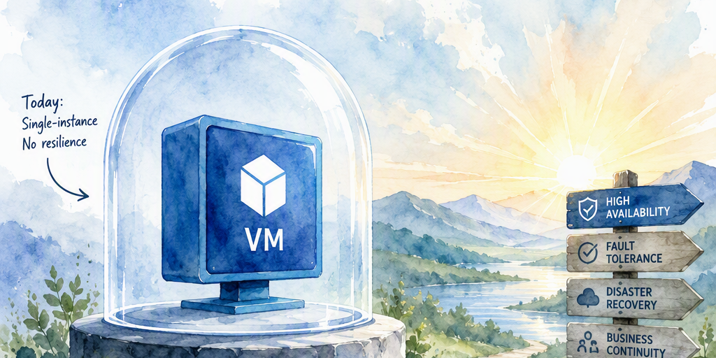 Illustration for Azure VM Resilience